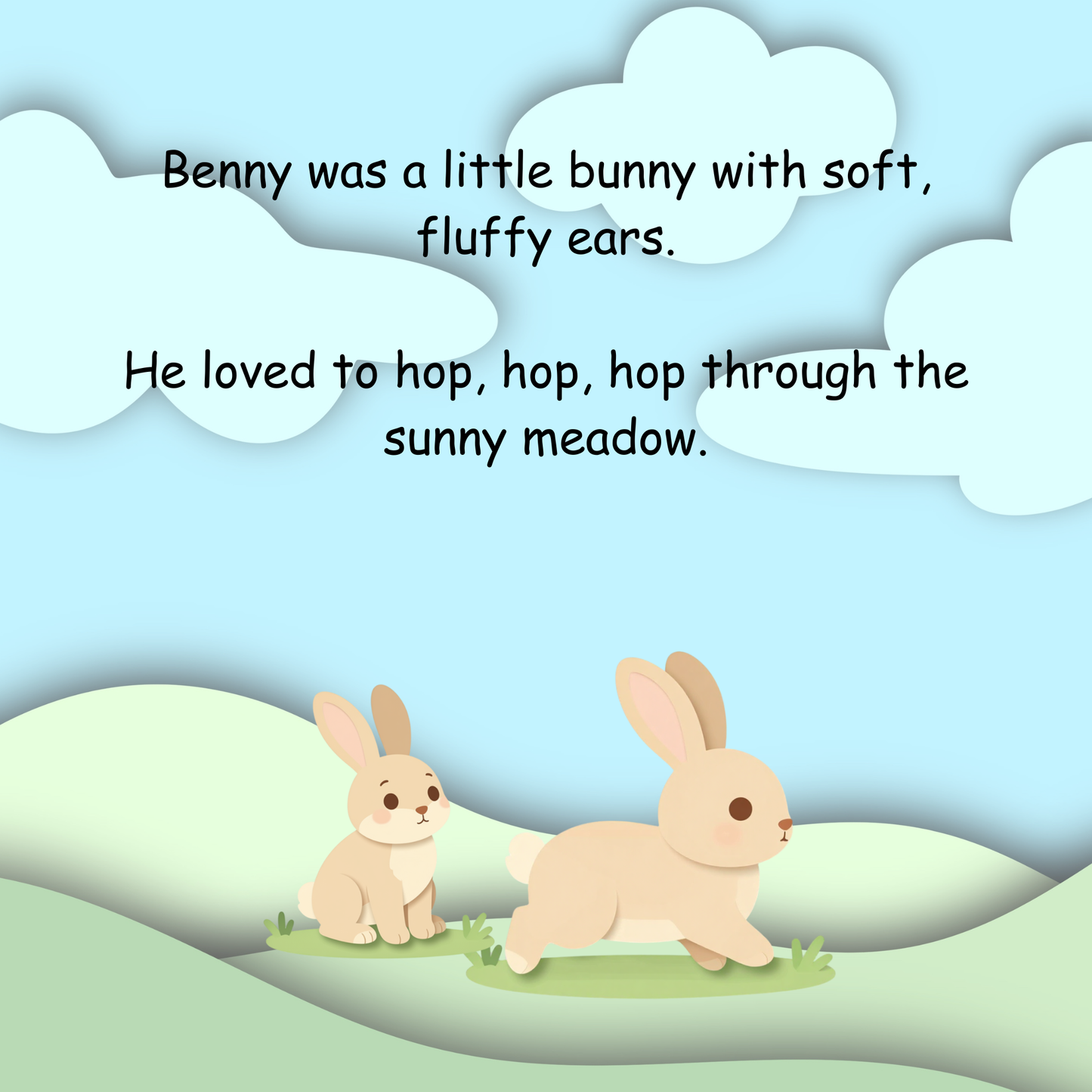 Benny The Brave Little Bunny