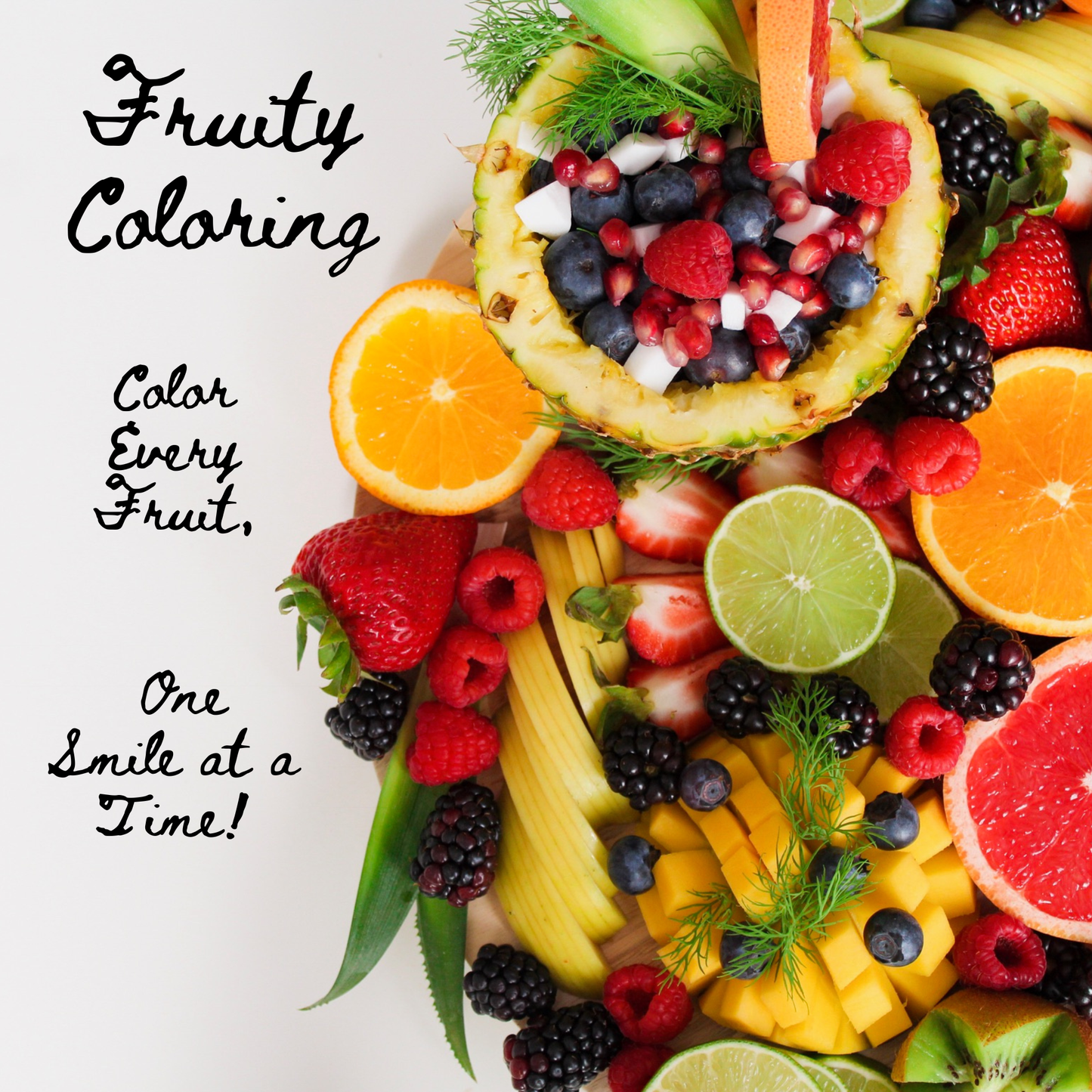Fruity Coloring book
