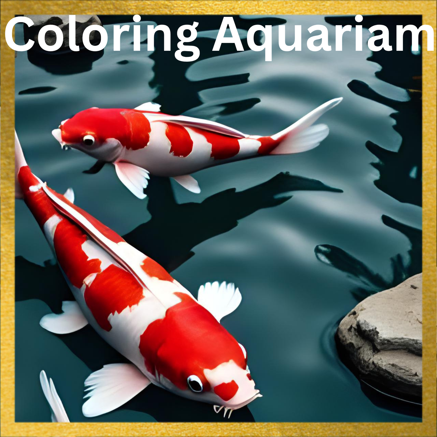 Fish coloring Book