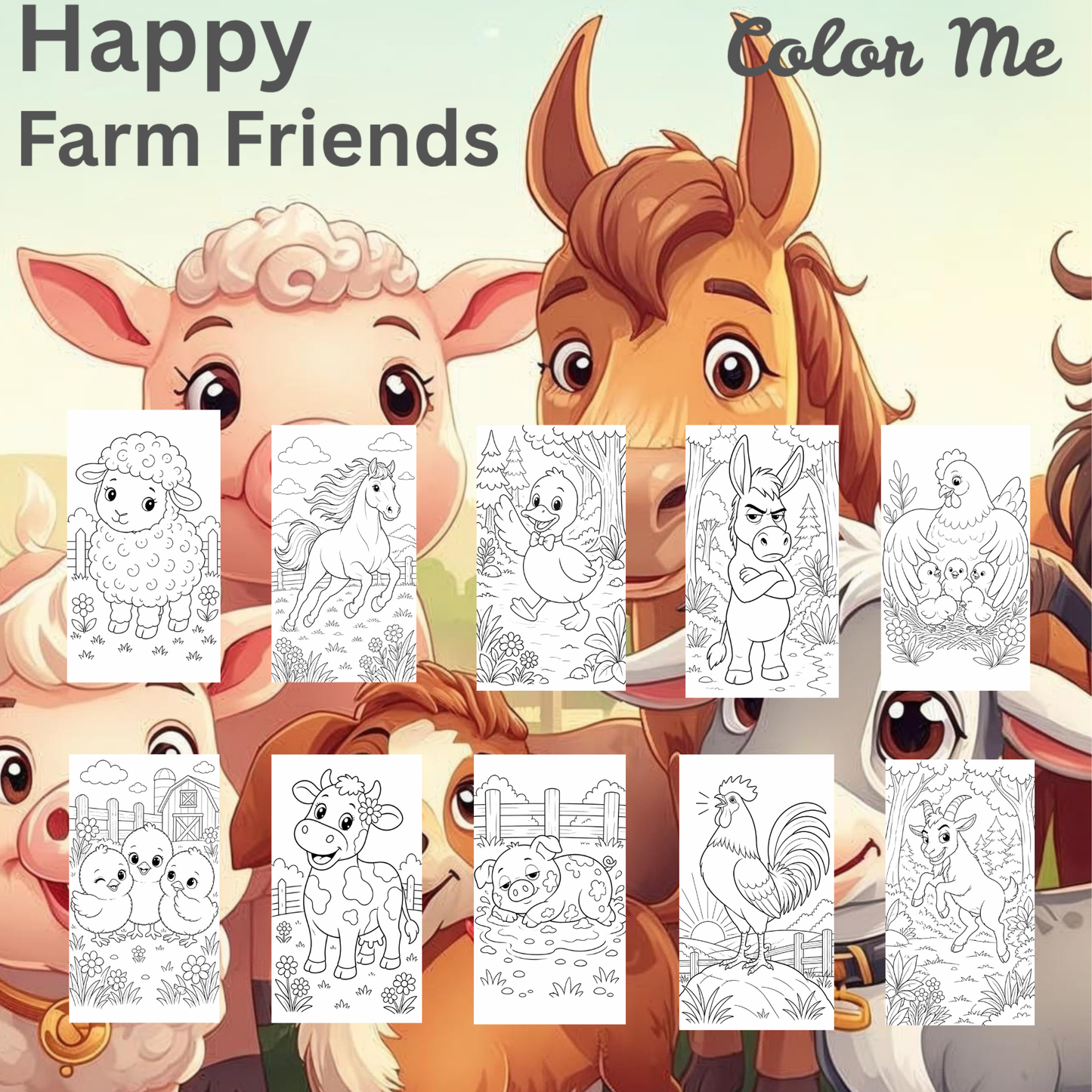 Happy Farm Friends