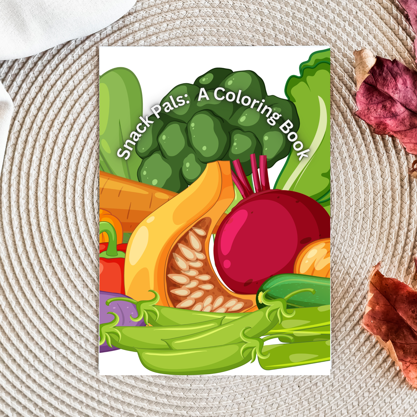 Snack Pals: A Coloring Book