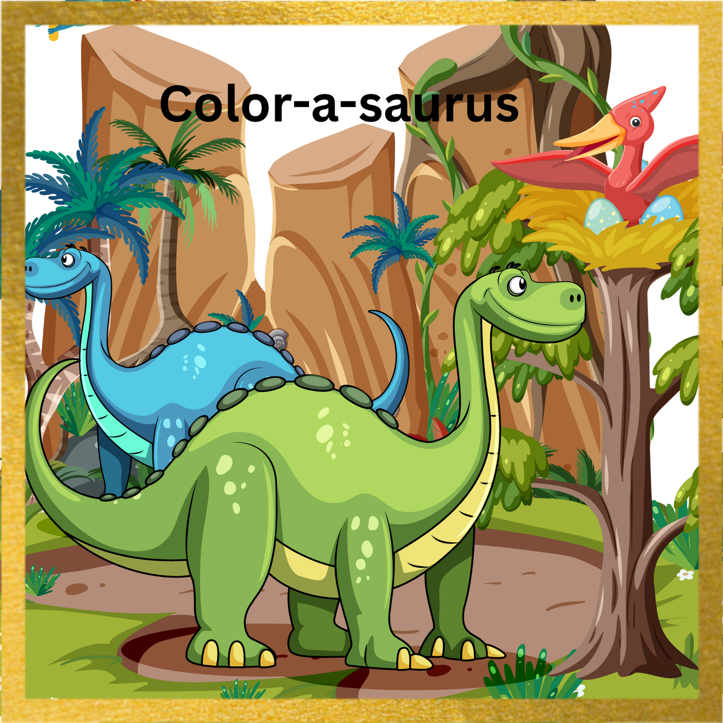 Color-a-saurus