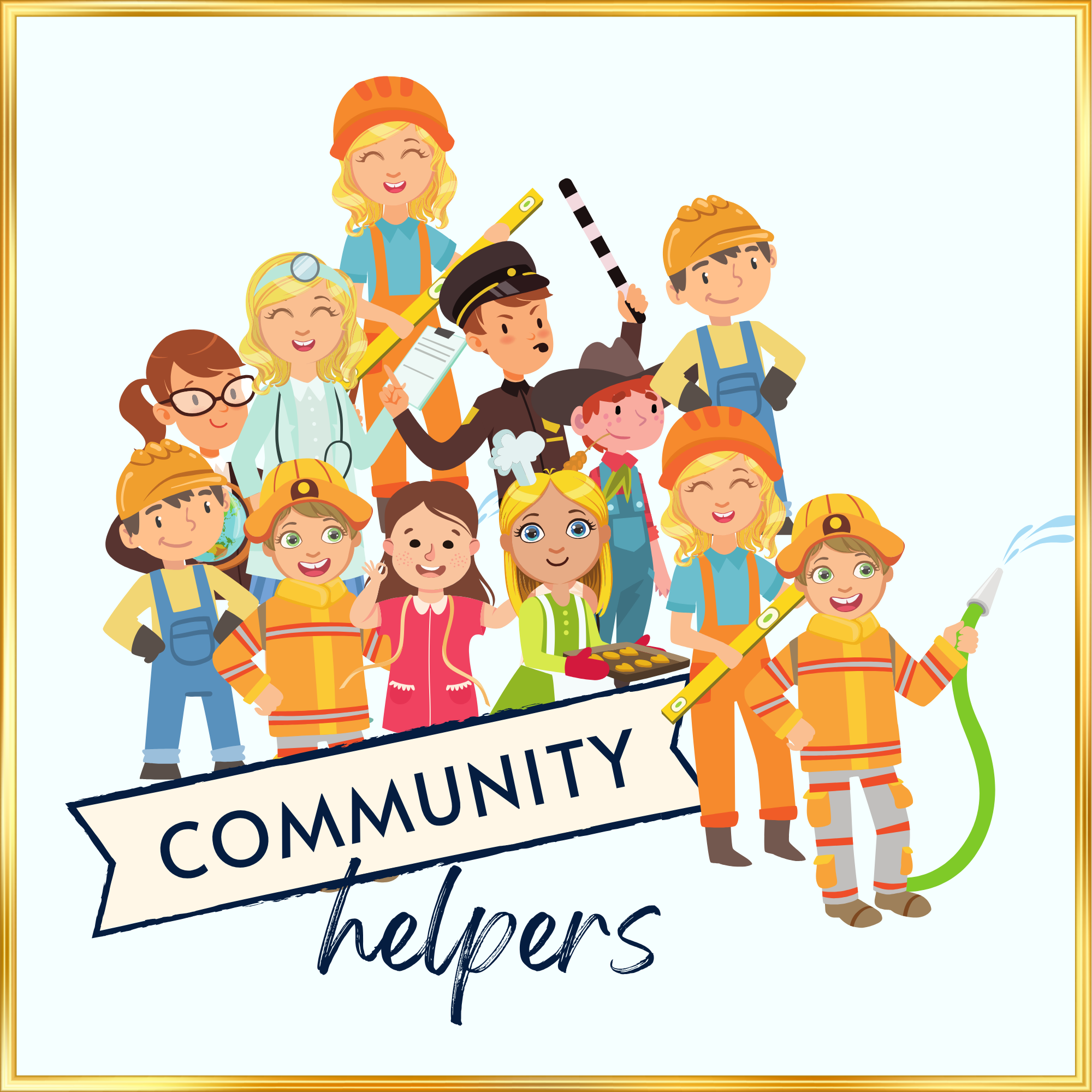 Community Helpers Series – Colorcubs