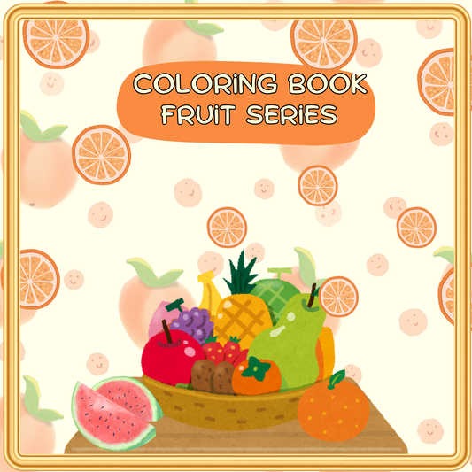 Fruit Series-Coloring Book